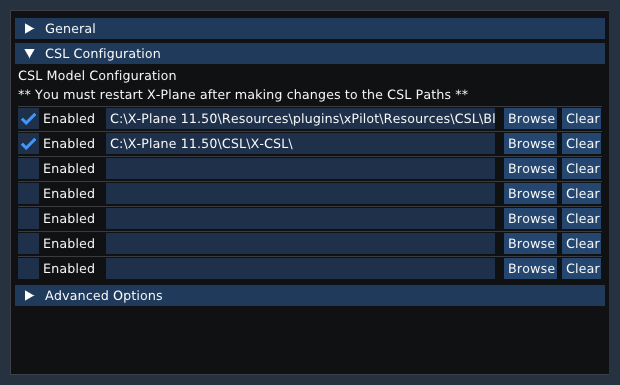 XplaneCSLConfiguration